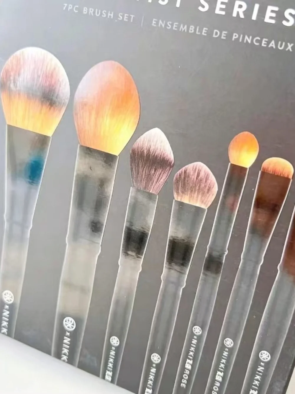 Bk Beauty La Rose Pro Artist Series Makeup Brush Set - Black